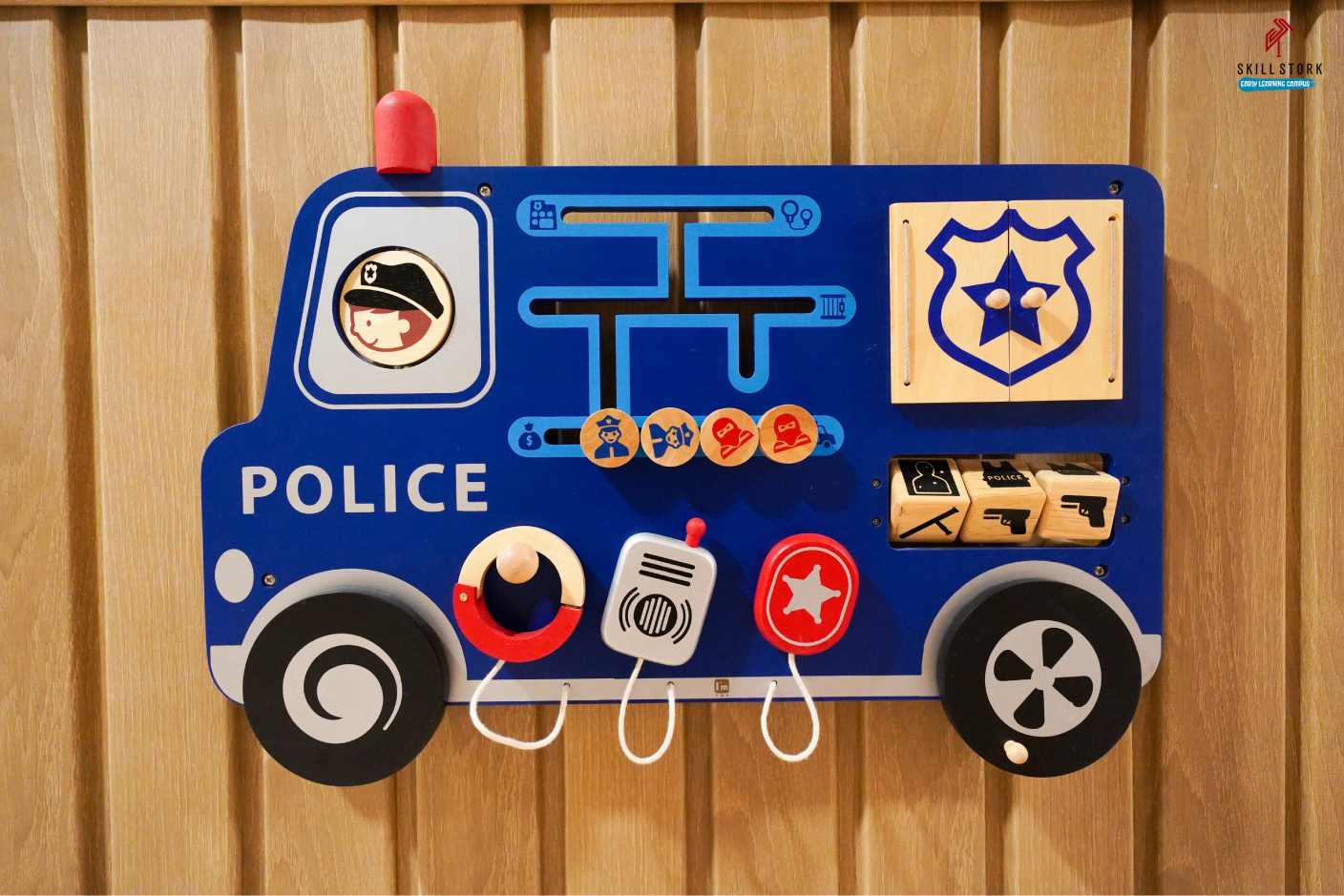 Police Van Wall Play